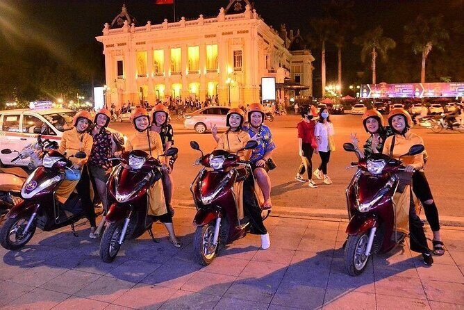 Hanoi Night Foodie Motorbike Tour Led By Women - The Itinerary in Depth