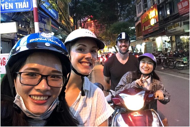 Hanoi Nightlife Food Tour By Motorbikes - Booking and Reservations
