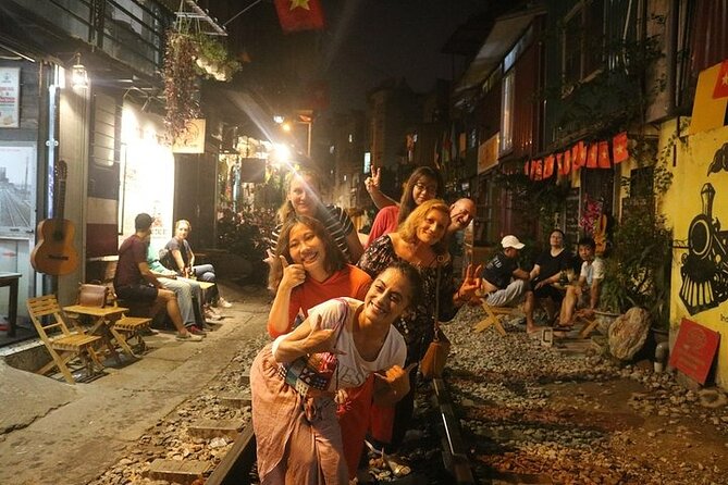 Hanoi Open Air Jeep Street Food Tour and Train Street Experience - Train Street Encounter