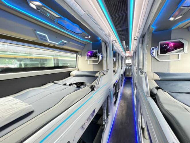 Hanoi: Phong Nha - Hue - Hoi An Transfer by VIP Sleeper Bus - Overview of VIP Sleeper Bus