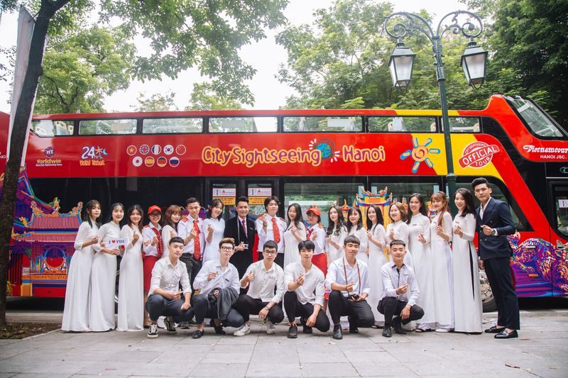 Hanoi Sightseeing Double-Decker Bus Ticket by City Sightseeing - Tran Quoc Pagoda and the West Lake stretch