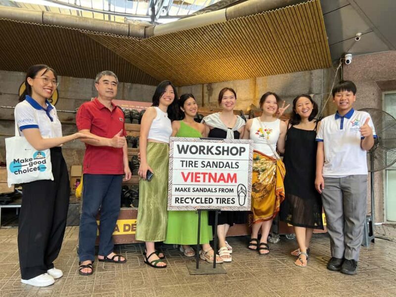 Hanoi: Tire Sandal Workshop with Crafting Experience - Authenticity and Cultural Significance