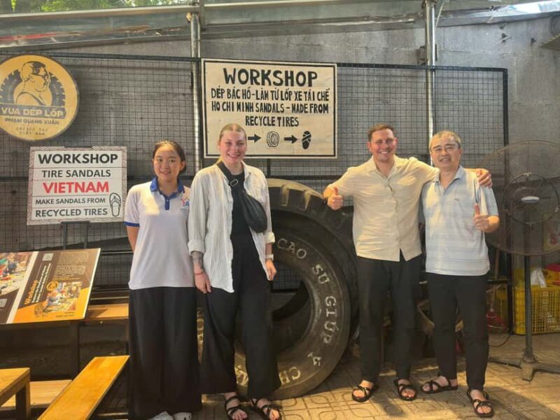 Hanoi: Tire Sandal Workshop with Crafting Experience - Good To Know