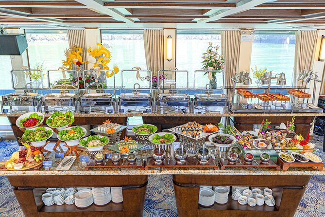 Hanoi to Ha Long Bay: Symphony Cruise with Bus , Buffet & Jacuzzi - FAQ