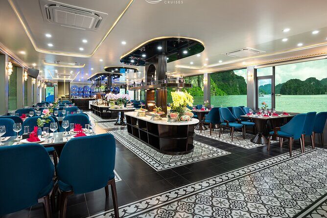 Hanoi to Halong Luxury Cruise Cave Tours Kayaking and Jacuzzi - Cave Visits and Island Time