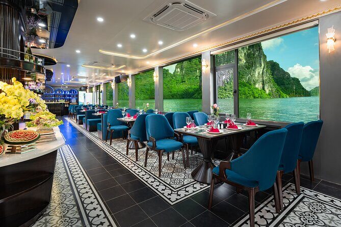 Hanoi to Halong Luxury Cruise Cave Tours Kayaking and Jacuzzi - Swimming and Relaxation