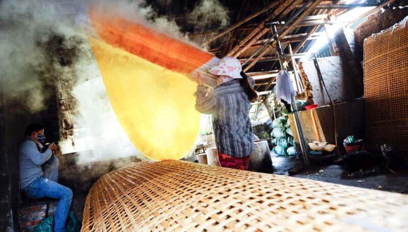 Hanoi: Vermicelli, Soy Sauce Village or Hat, Incense Village - Exploring Cu Da Village: Hanoi’s Culinary and Architectural Gem