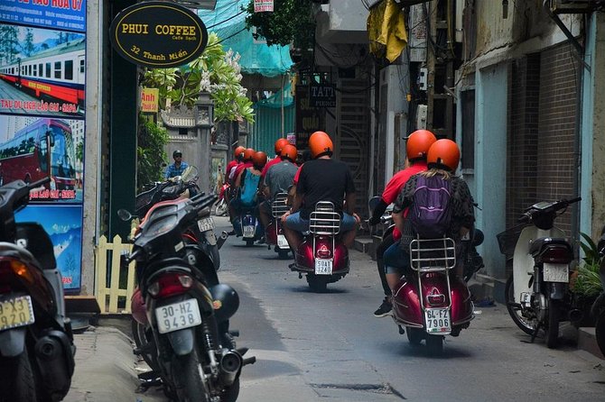 Hanoi Vespa Tours: Hanoi Vintage Vespa Evening Food Tours - Meeting and Pickup