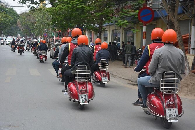 Hanoi Vintage Vespa Tours City 4.5 Hours: FOOD CULTURE SIGHT FUN - Meeting Point Details