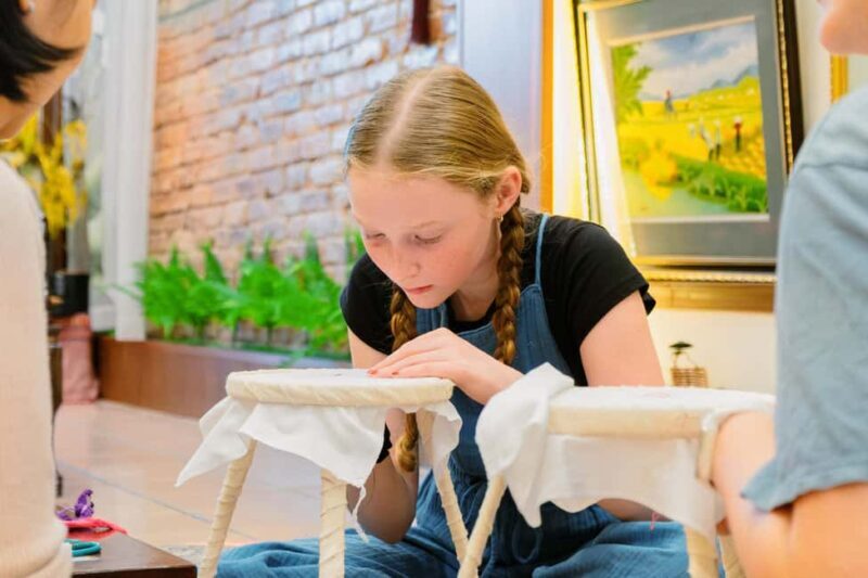 Hanoi's Heritage: Embroidery Workshop in Ancient House - The Story of Tân M: More Than Just a Workshop