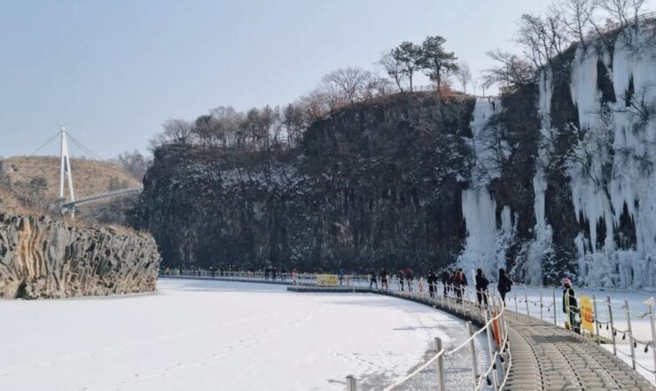 Hantan Canyon & North Koreas Labor HQ & Soisan Monorail - Scenic Experience on Soisan Monorail