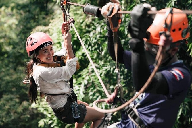 Hanuman World Phuket Zip Line Package With Hotel Transfers - Thrilling Zip Line Experience