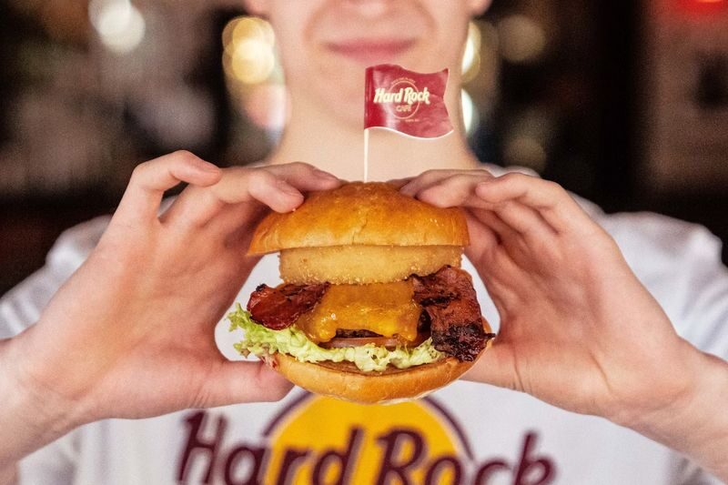 Hard Rock Cafe Edinburgh Dining Experience - When the Diamond menu makes sense