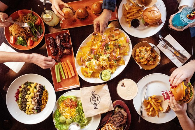 Hard Rock Cafe Paris With Set Menu for Lunch or Dinner - Additional Info