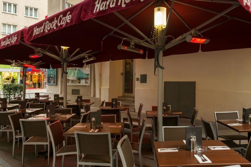 Hard Rock Cafe Vienna dining experience with set menu - The Legendary Burger and what the meal includes
