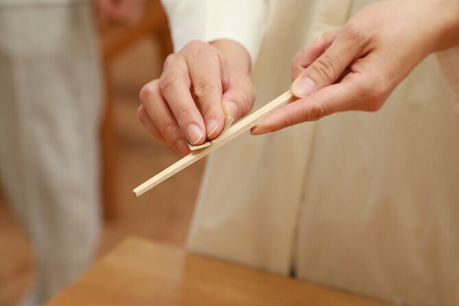 Hashi Chopstick Making Experience in Ginza - Good To Know