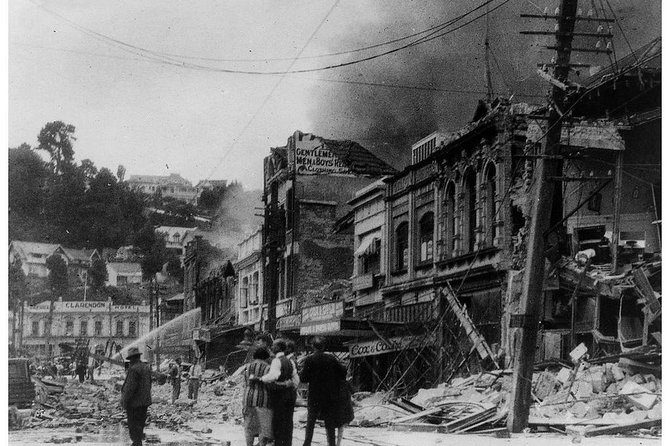 Hastings Earthquake Self-Guided Audio Tour - Self-Guided Route Map