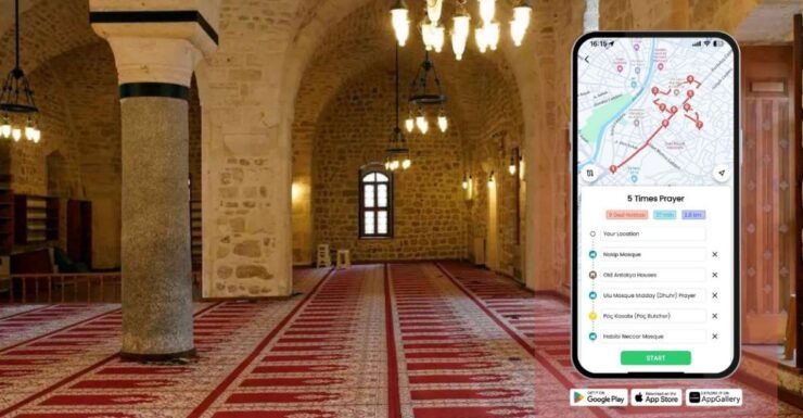 Hatay: 5 Times Prayer With GeziBilen Digital Guide - Turkeys First Mosque Exploration