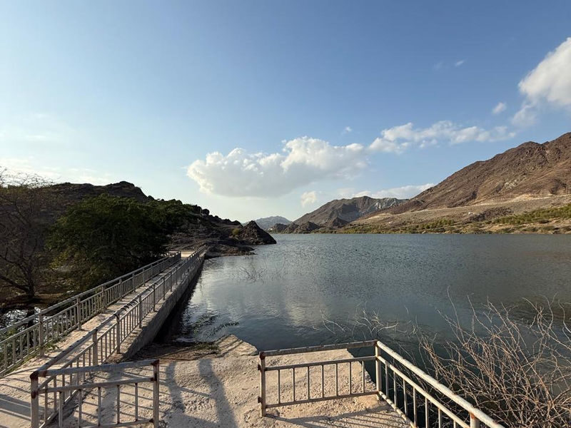 Hatta Private Full-Day Dam and Heritage Village Tour - Hill Park and the views from above