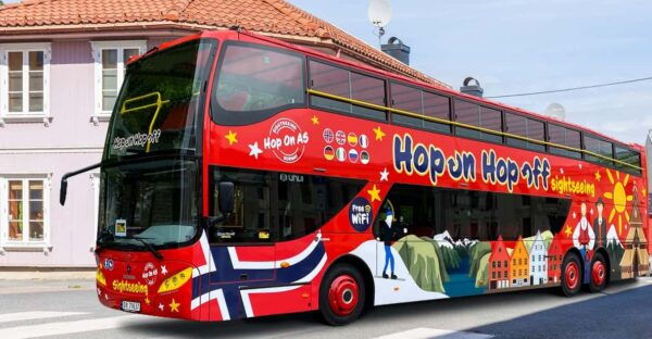 Haugesund: 1-Day Hop-On Hop-Off Sightseeing Bus Ticket - Immersive Audioguide Experiences