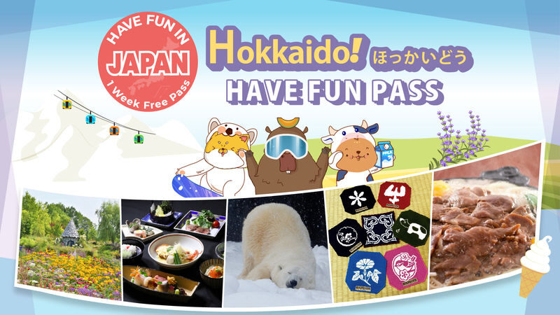 Have Fun in Hokkaido Pass - Three picks, one week to use them