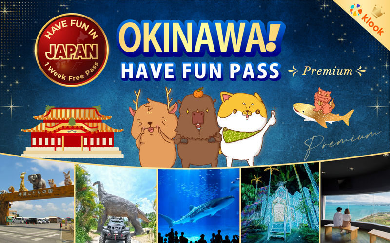 Have Fun in Okinawa Premium Pass (Day tour, Churami Aquarium and DMM Aquarium) - How the seven-day menu works