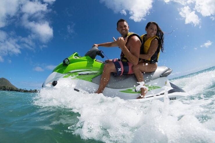 Hawaii Kai: Maunalua Bay Jet Ski Ride - Experience