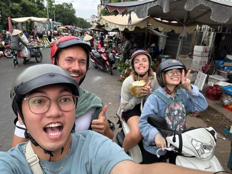 HCM City: Sightseeing Tour With Coffee and Fruit by Scooter - Guides and Drivers