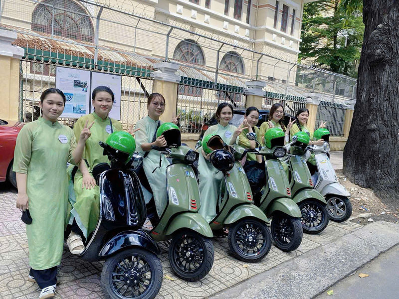 HCMC Historical Motorbike Tour | Female Riders Optional - The Opera House and City Hall bring you to the civic center