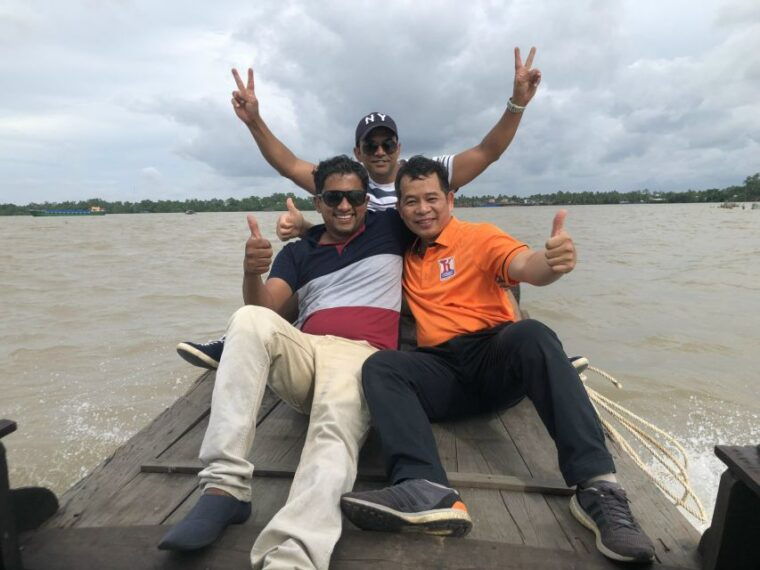 HCM:Mekong Delta 4 Islands Boat Tuk Tuk Try KhotCake Cooking - Activities and Experiences