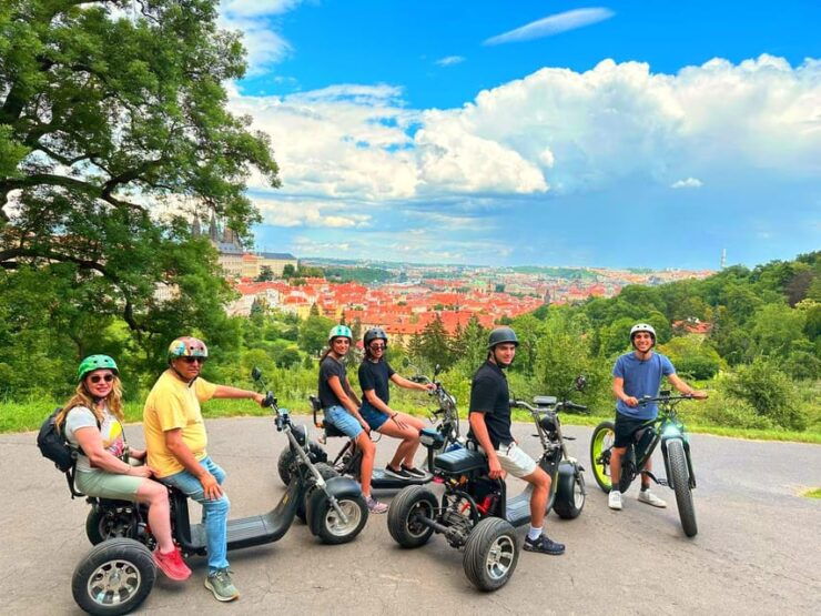 Heart of Prague Tour on Tricycle Electric Scooter - Key Attractions Visited