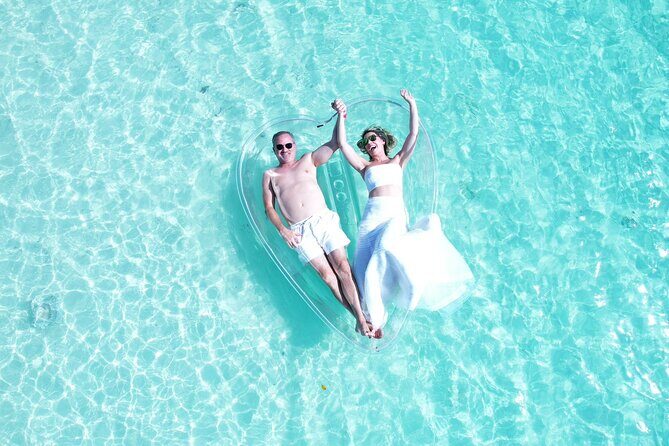 Heart shape Clear Kayak Drone shoots - Good To Know