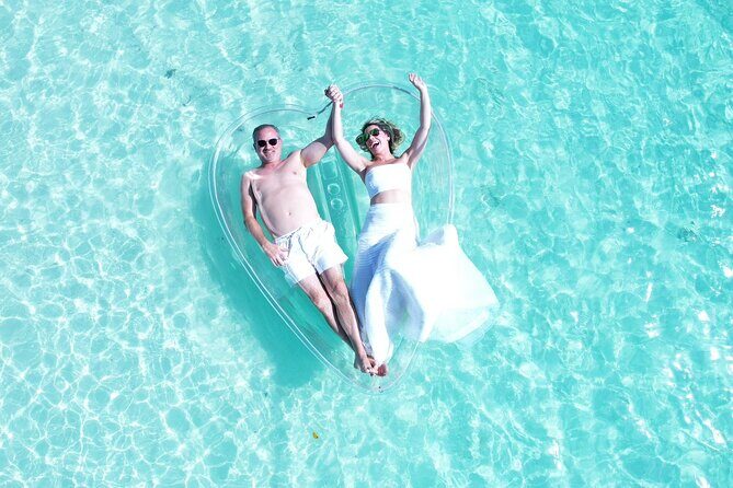 Heart shape Clear Kayak Drone shoots - Reflection on Past Feedback