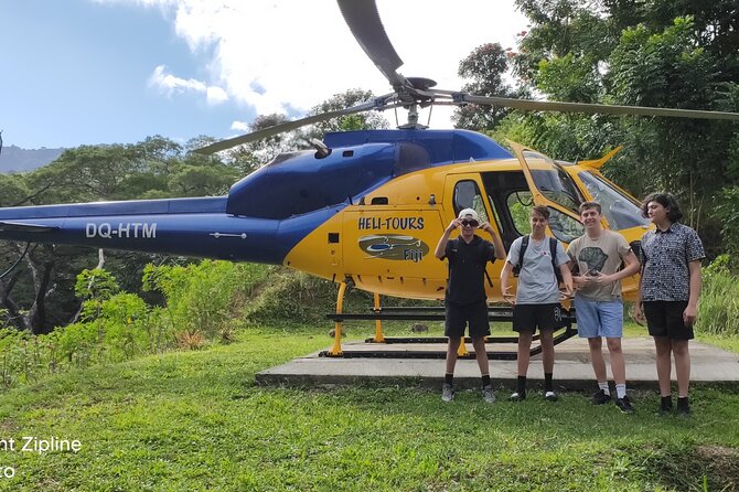 Heli-Ziplining Adventure in Fiji - Duration and Admission