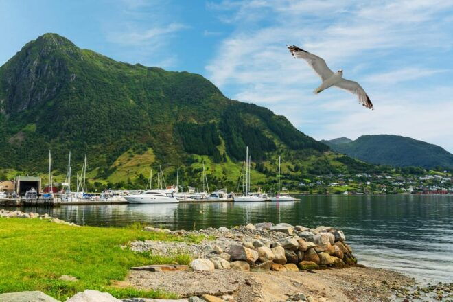 Helicopter + Lunch at Rosendal Fjordhotel - Delectable Lunch