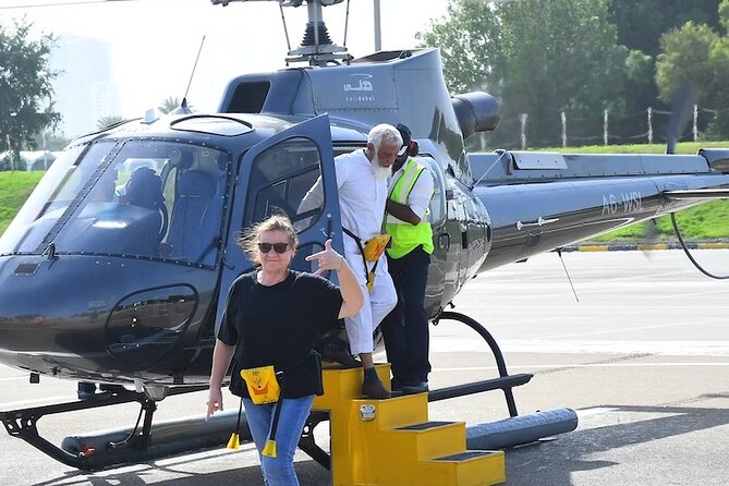 Helicopter Ride Global Village Visit Tour With Private Transfer - Tour Highlights