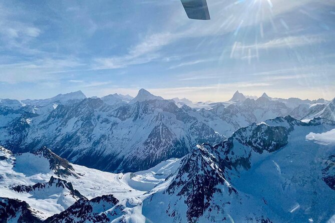 Helicopter Spectacle Over the Matterhorn From Verbier - Common Questions
