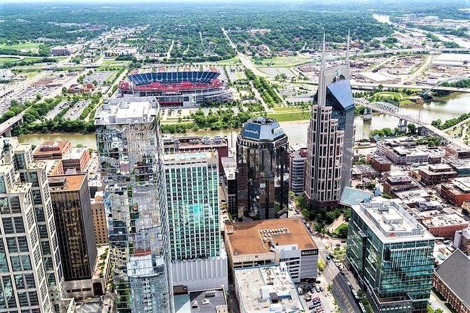 Helicopter Tour of Downtown Nashville - Highlights of the Tour Route
