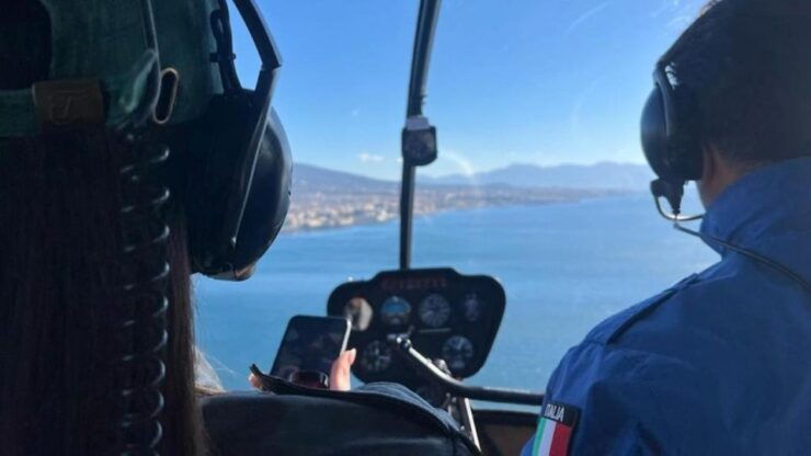 Helicopter Tour of Naples and Pompeii - Itinerary