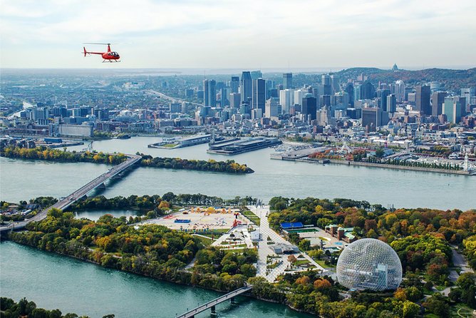 Helicopter Tour Over Montreal - Directions