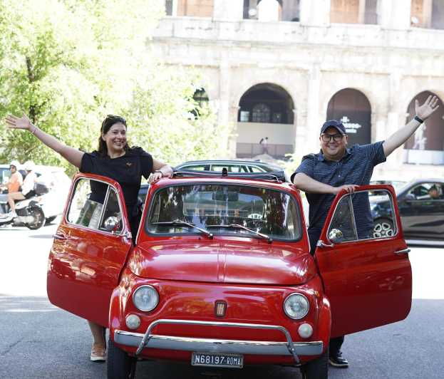 Hello Beautiful: Fiat 500 Vintage Tour in Rome With Aperol Spritz - Experience Features