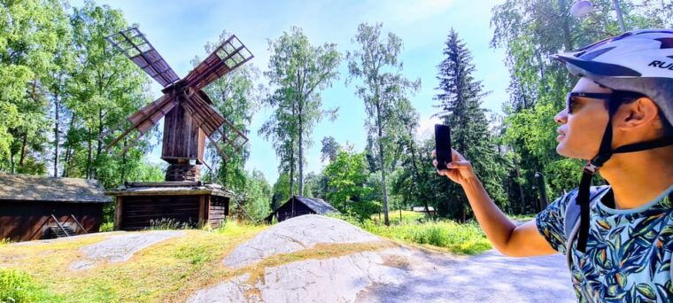 Helsinki: Bike or E-Bike Tour, BBQ, Sauna, Parks, and Forest - Experiencing Finnish Sauna Culture