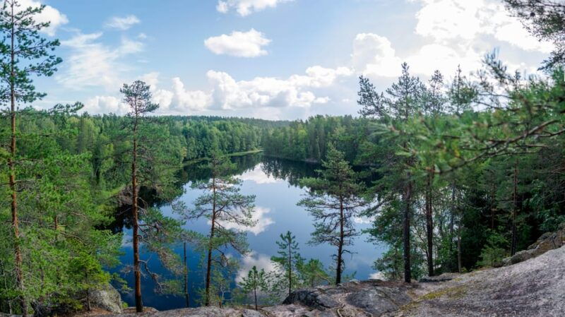 Helsinki: Nuuksio National park hiking with campfire lunch - A Route That Shows Off Finlands Natural Splendor