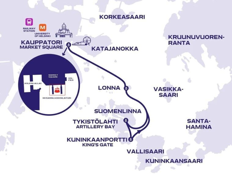 Helsinki: Suomenlinna and Lonna Hop-on Hop-off Cruise - FAQ