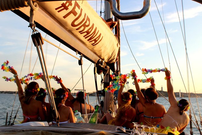 Hen Party in Lisbon on a Vintage Sailboat - Cruise Down the Tagus River