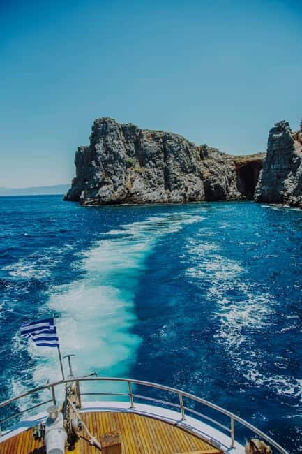 Heraklion Areas : Elounda Boat Trip -The Authentic - The Beaches: Kolokytha and Skistra