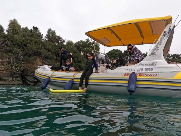 Heraklion: Boat Safari with guided snorkeling tour. - The Scenic Highlights  