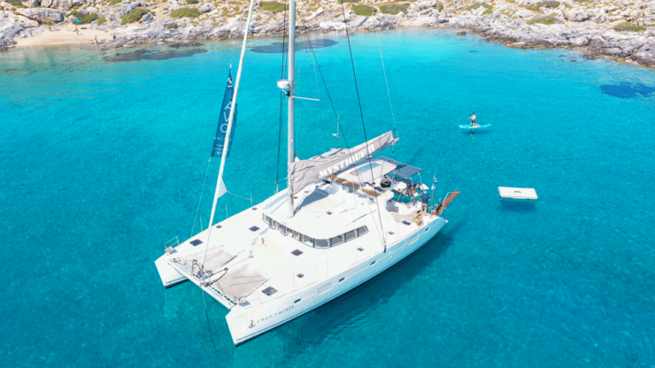 Heraklion: Dia Island Catamaran Cruise With Drinks and Lunch - Itinerary and Activities