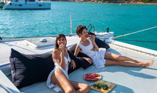 Heraklion: Dia Island Catamaran Cruise With Drinks and Lunch - Frequently Asked Questions