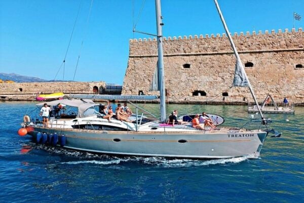 Heraklion: Dia Island Luxury Sailing Trip - up to 14 Guests - The Sum Up